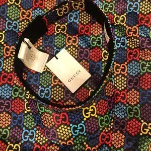 Gucci | Accessories | Gucci Gg Supreme Psychedelic Visor New 